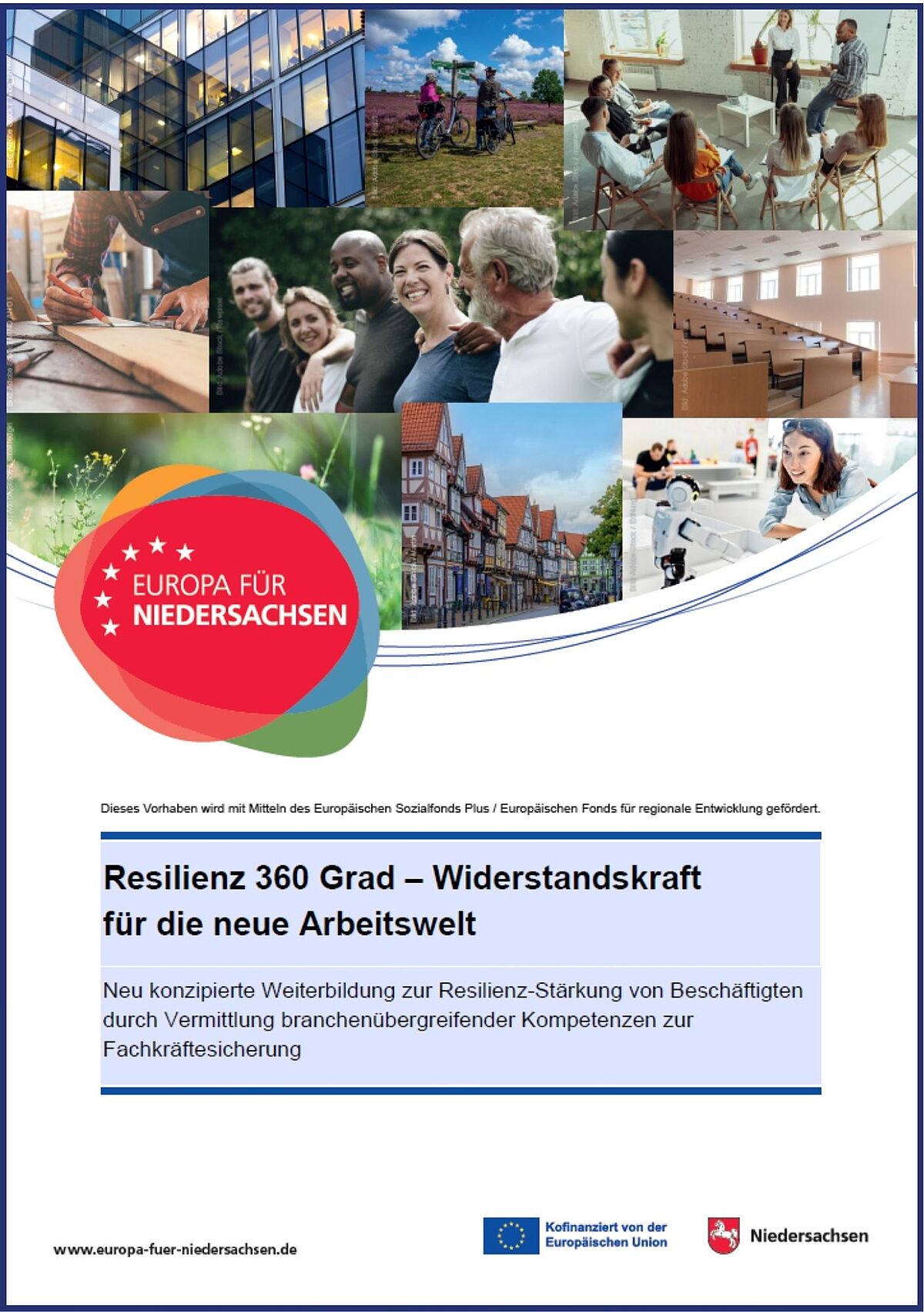 Plakat zum Kurs Resilienz 360 Grad