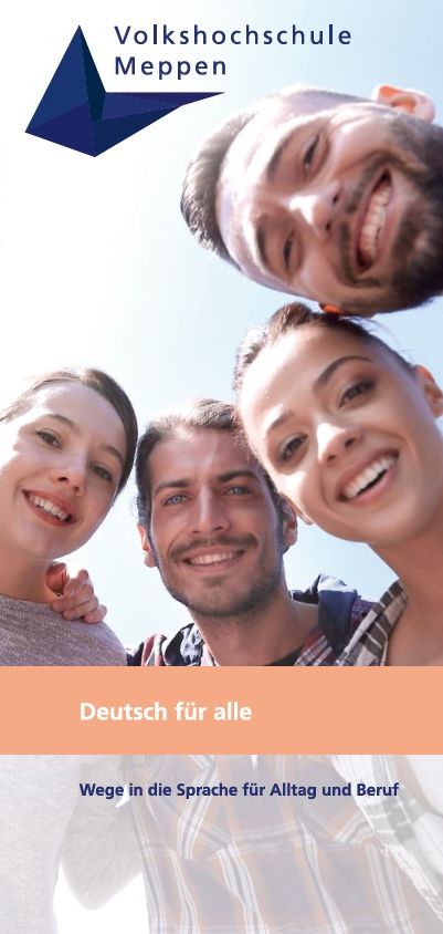 Flyer "Deutsch für alle"