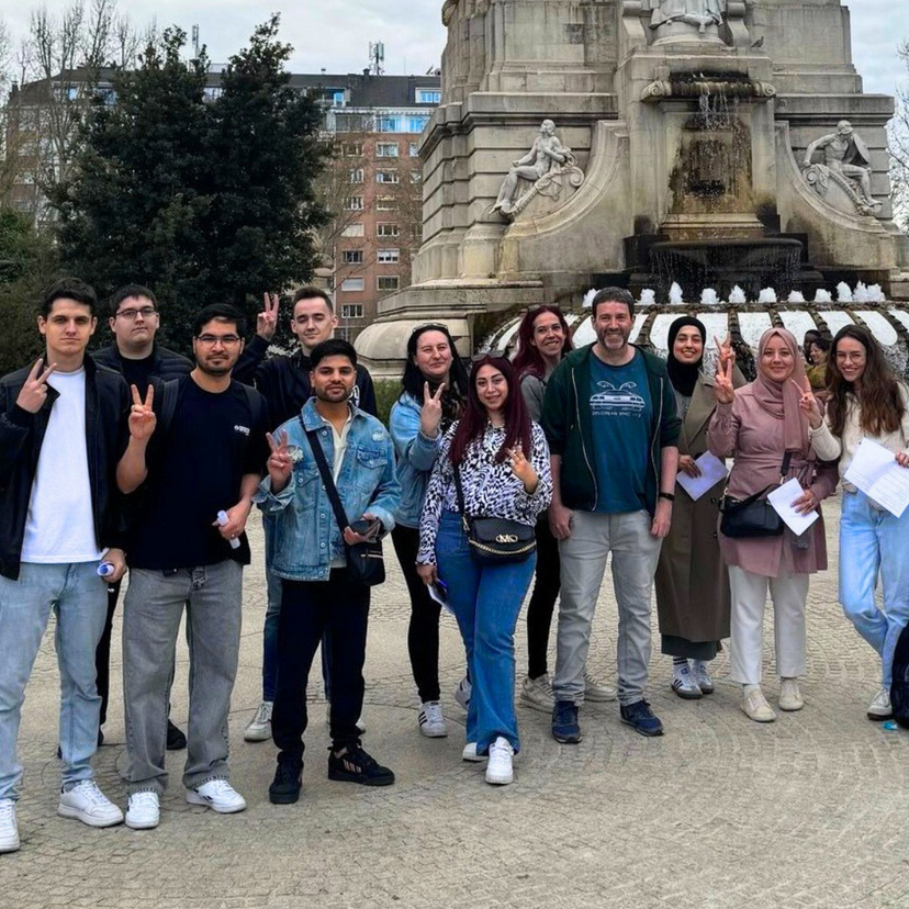 Teilnehmende der Erasmus+-Reise