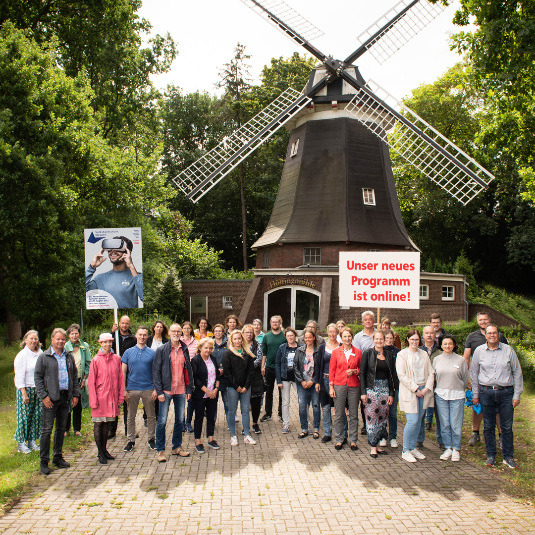 Das Team der VHS Meppen freut sich auf das neue Semester!
