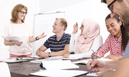 Spracherwerb für Migranten