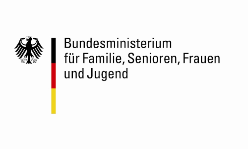 Logo Bundesministerium für Familie, Senioren, Frauen und Jugend